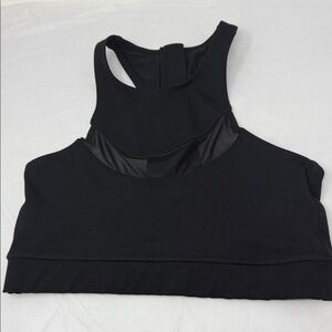 ENCE Black Sports Bra  size Large workout yoga activewear gym